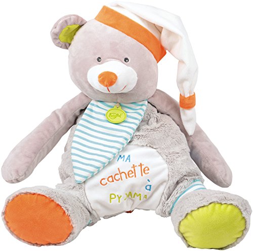 Range pyjama oscar l'ourson gris