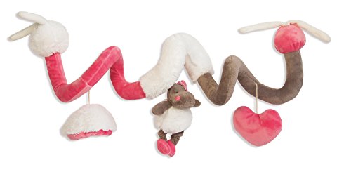 Baby nat' Spirale d'Activité Zoé l'Hippo Rose