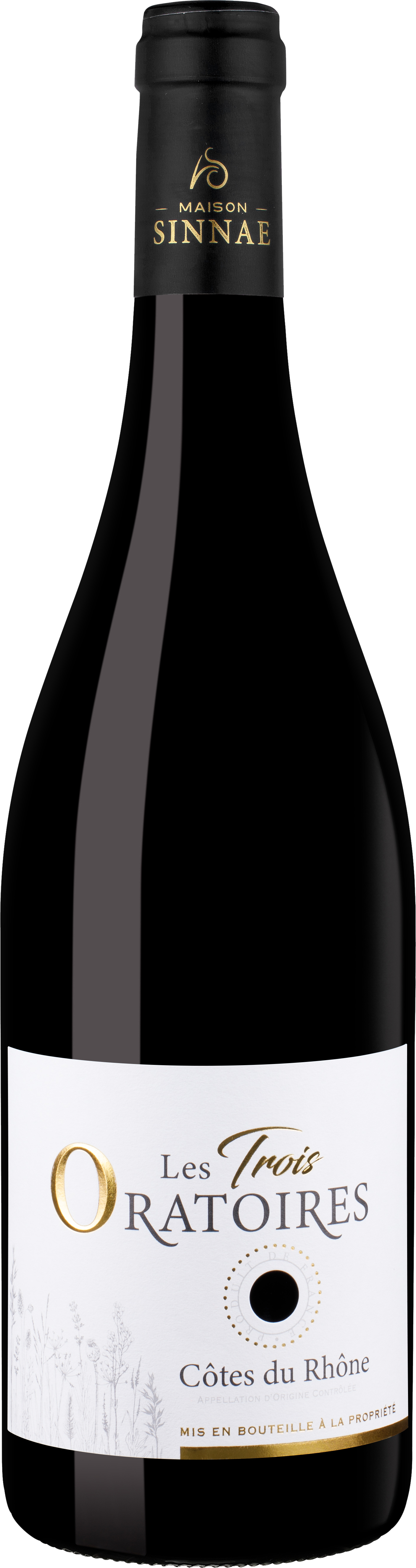 LES TROIS ORATOIRES AOC CÔTES DU RHÔNE code EAN 3760012975501 