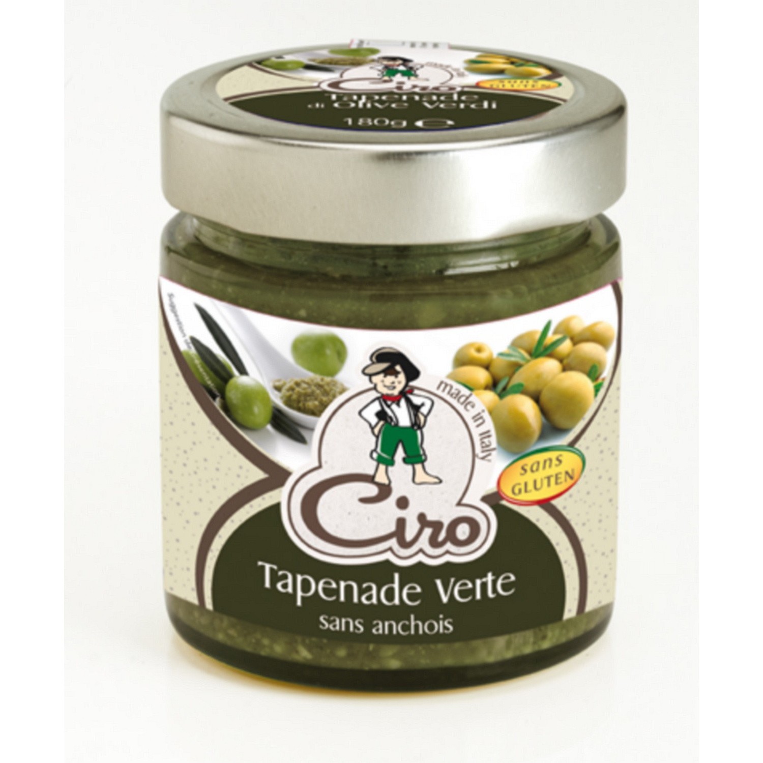 Caviar d'aubergine olives vertes CIRO