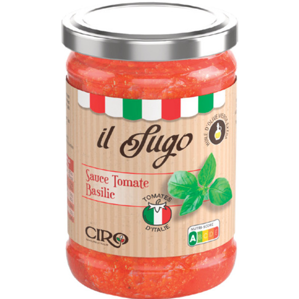 SAUCE TOMATE BASILIC
