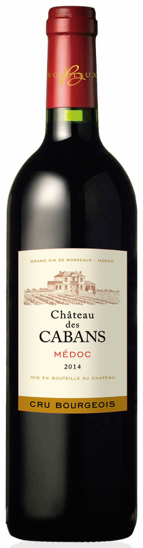 AOP MÉDOC CRU BOURGEOIS ROUGE 2014 Château des Cabans 3760015990198 Château des Cabans