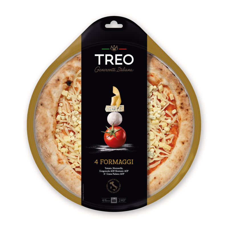 PIZZA 4 FROMAGES TREO