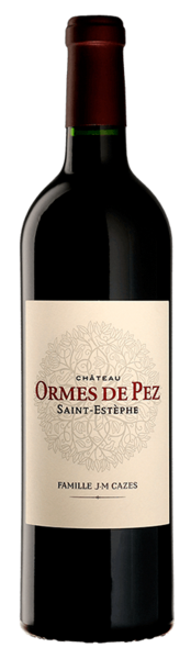 CHÂTEAU ORMES DE PEZ AOP SAINT ESTÈPHE ROUGE 2015
 code EAN 3760020122126 