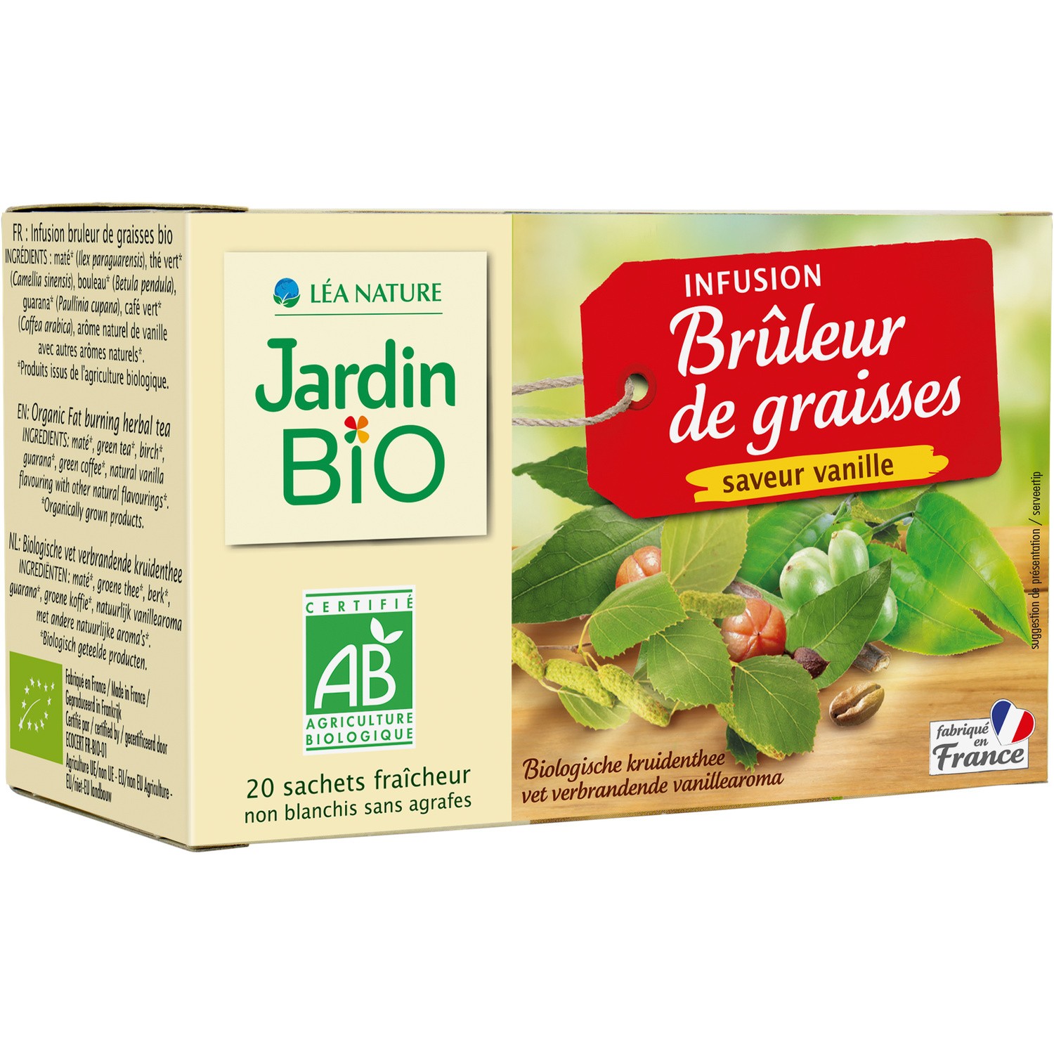 Infusion Brûleur de Graisses vanille 