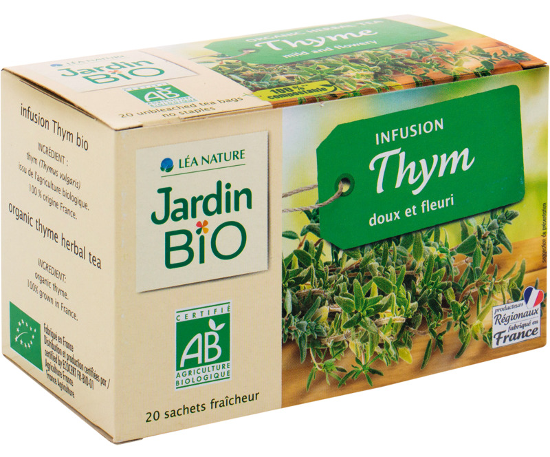 INFUSION BIO AU THYM JARDIN BIO
