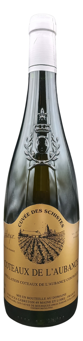 CUVÉE DES SCHISTES COTEAUX DE L'AUBANCE AOP 2022 code EAN 3760025460131 