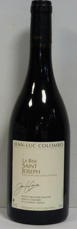 Jean Luc COLOMBO AOP SAINT JOSEPH ROUGE 2016 Jean Luc COLOMBO code EAN 3760026100098 