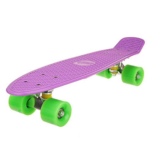 SURF MACHINE Surf Machine Old School Skateboard Violet 22'' code EAN 3760027225035 