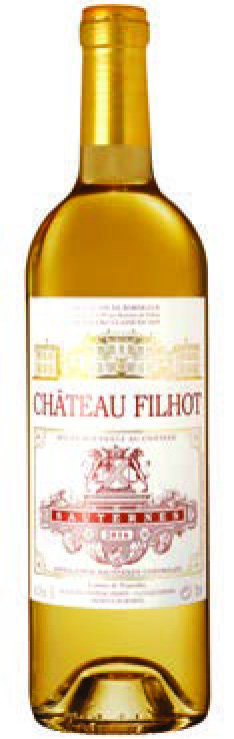  AOP(1) SAUTERNES CHÂTEAU FILHOT 2016. code EAN 3760030482609 