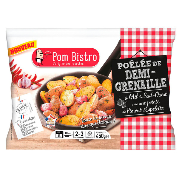 Poêlée de demi-grenaille
