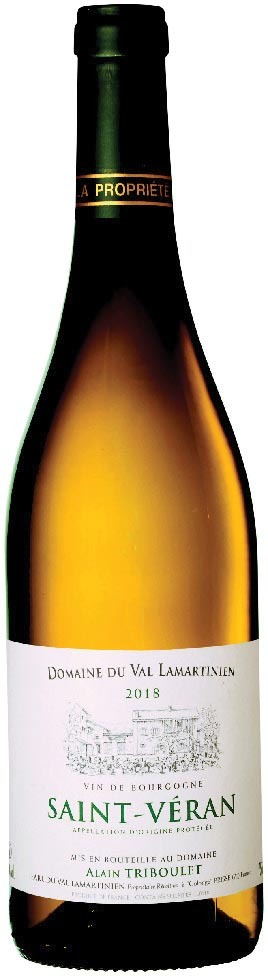  AOP(1) SAINT-VÉRAN DOMAINE DU VAL LAMARTINIEN 2018. code EAN 3760034270288 