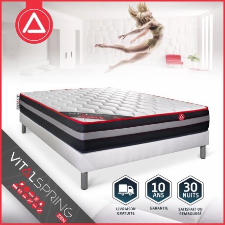 VITALIT Ensemble VITALSPRING ZEN 140 x 200 cm 3760034893883 (3760034893883)