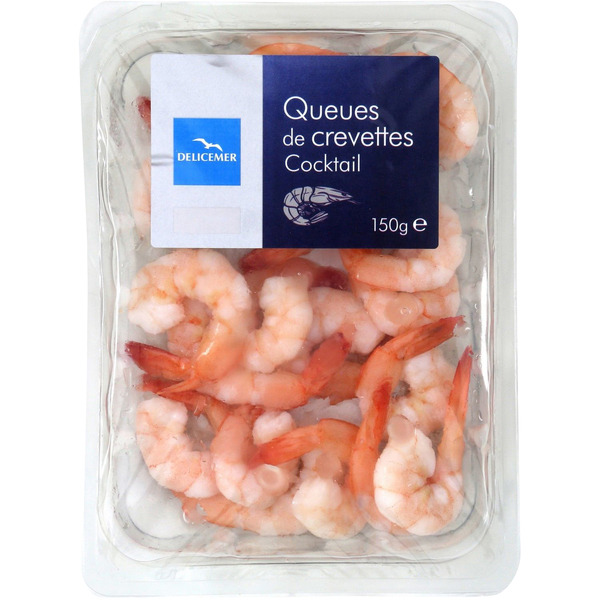 DELICEMER Queues de crevettes Cocktail code EAN 3760036820214 