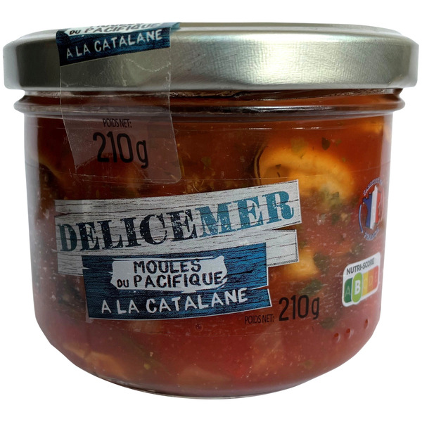 DELICEMER Moules du Pacifique code EAN 3760036821747 