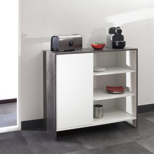 8180a0621a00 buffet micro-ondes  avec 1 porte b...