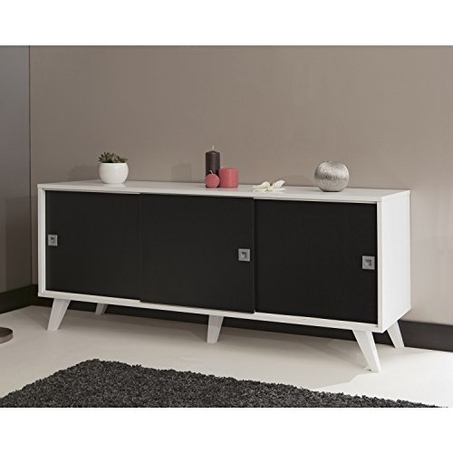 4112a2176a92 buffet pieds inclines avec 3 porte...