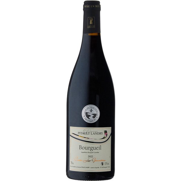 Bourgueil Domaine Pitault Landry "Cuvée Les Gravières" code EAN 3760039921321 