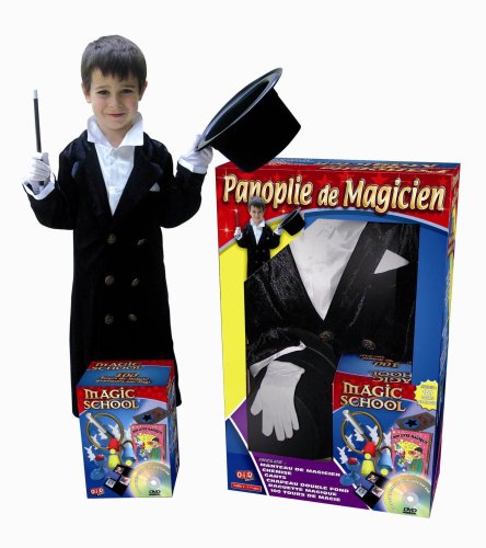 - panoplie de magicien (5 - 7 ans) + dvd 100 to...