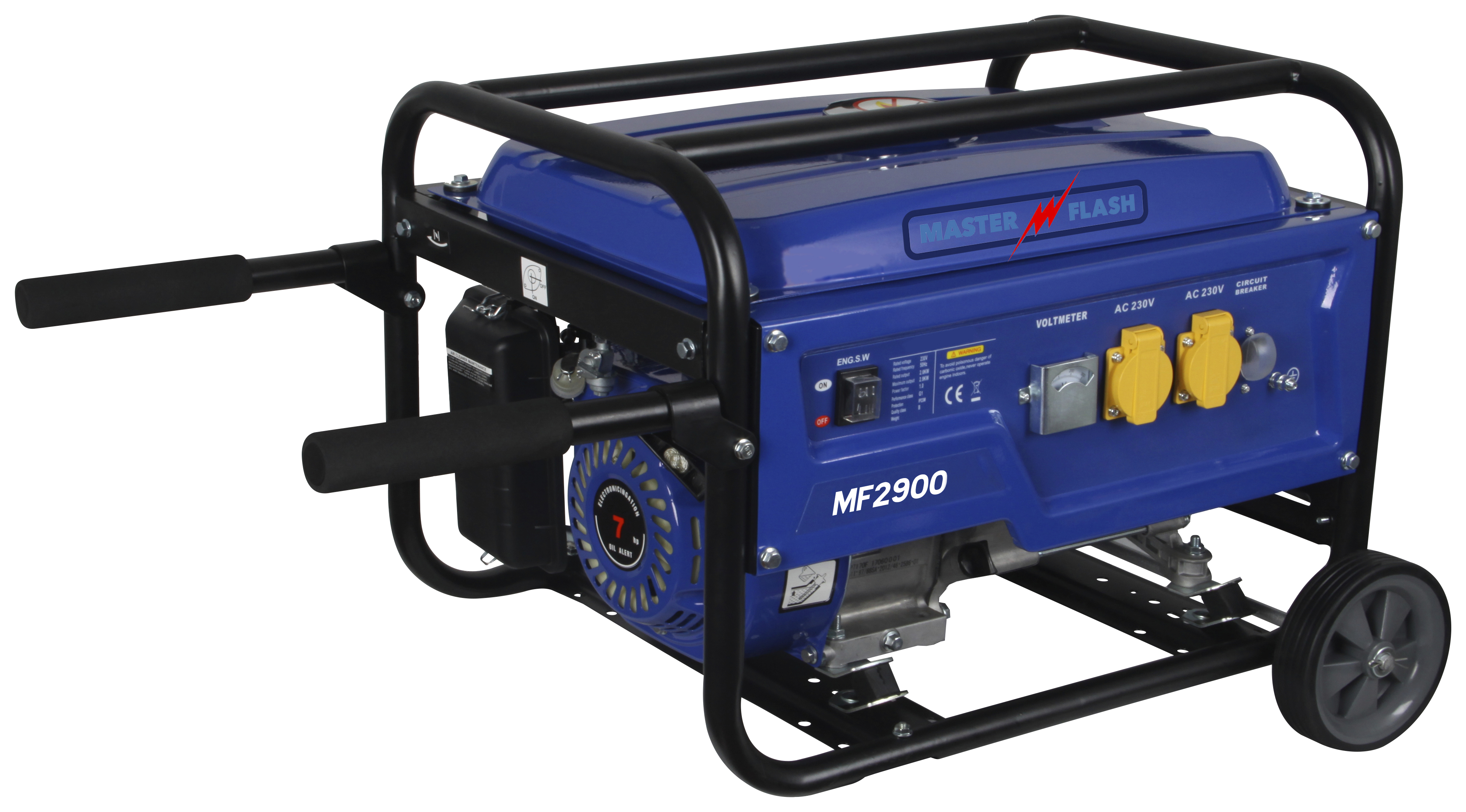 GROUPE ÉLECTROGÈNE 2800W SUR ROUES MASTER FLASH code EAN 3760040203270 