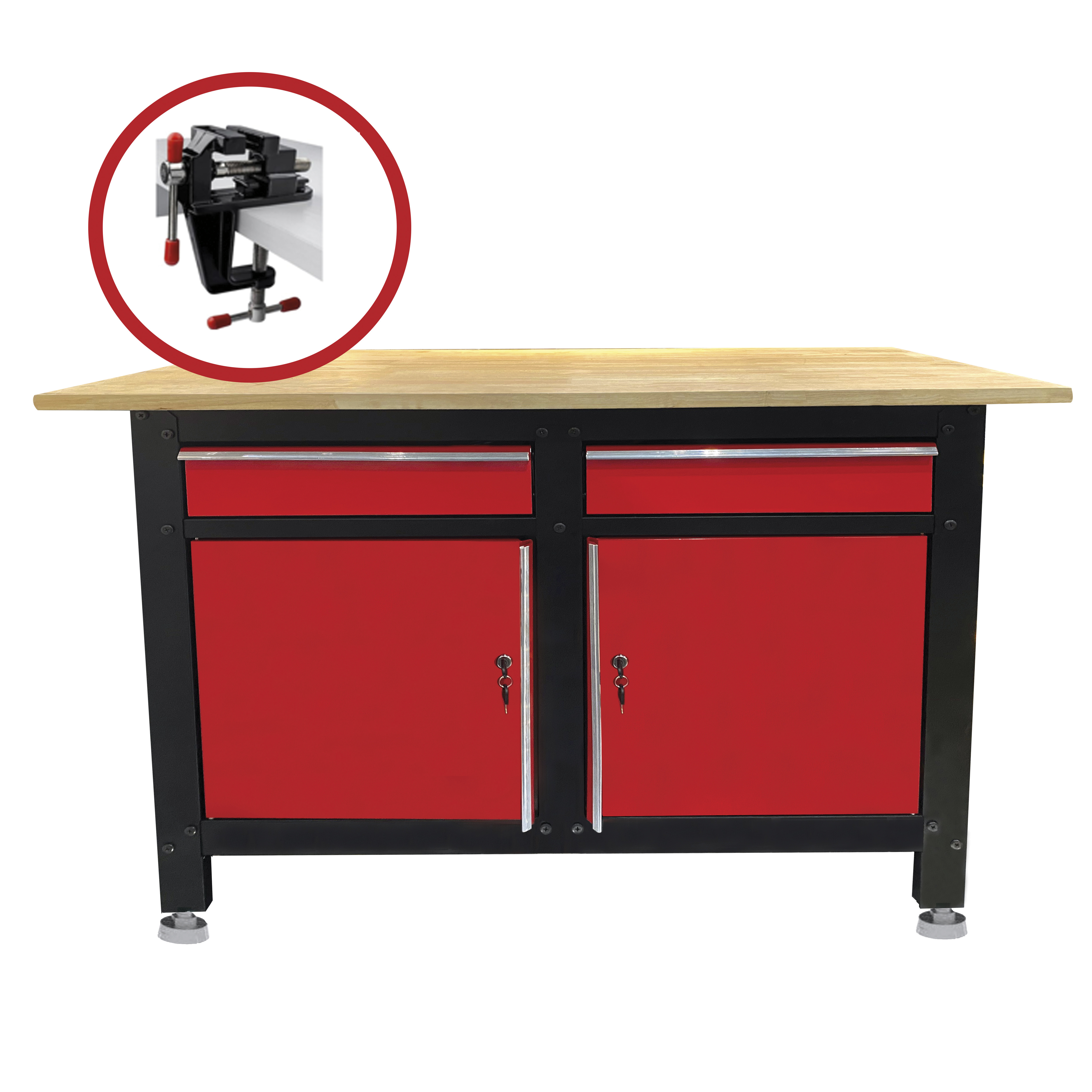  ÉTABLI DE GARAGE + ÉTAU code EAN 3760040206363 