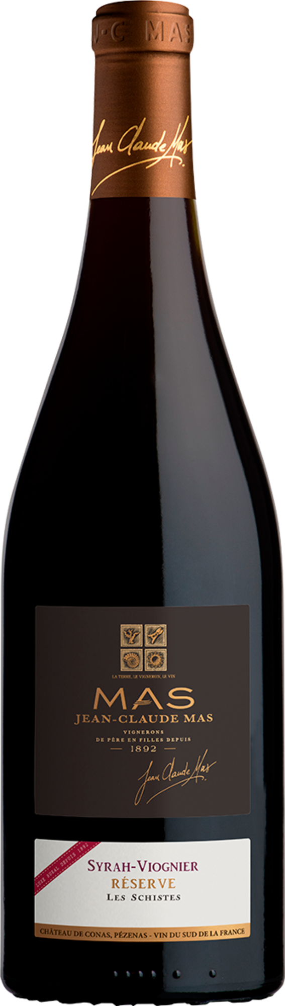 IGP PAYS D'OC SYRAH VIOGNIER ROUGE  - JEAN-CLAU...