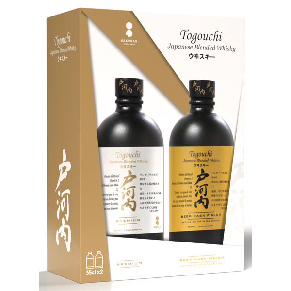 COFFRET WHISKY BLENDED JAPONAIS 
PREMIUM ET BEE...