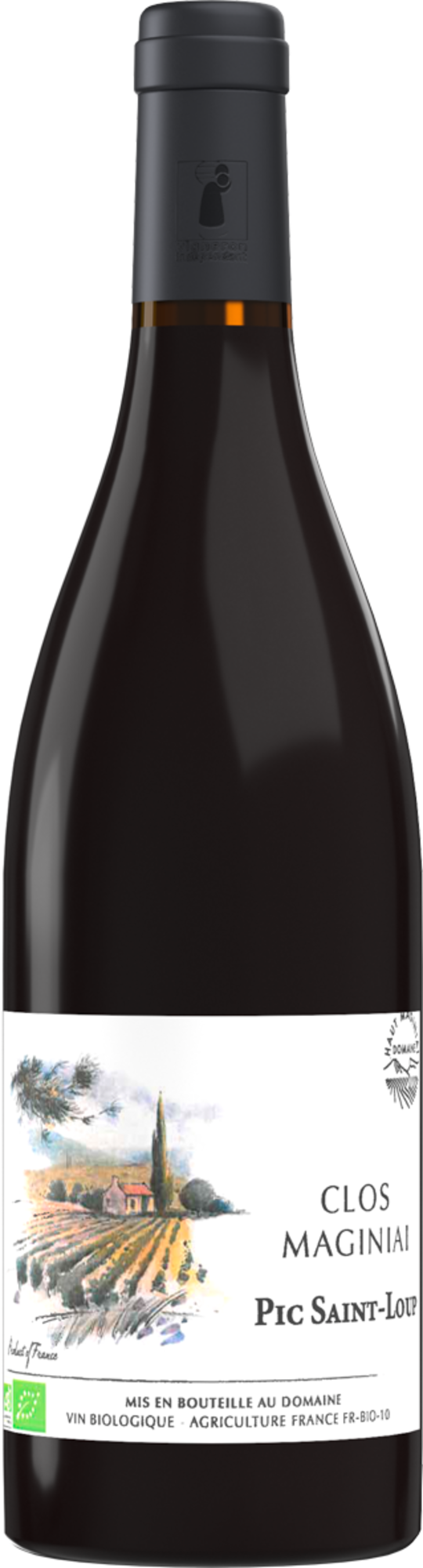 DOMAINE HAUT MAGINIAI - CLOS MAGINIAI 2022  AOP PIC SAINT-LOUP BIO
ROUGE code EAN 3760043170487 