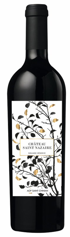 Château Saint-Nazaire AOP SAINT-CHINIAN ROUGE 2019 Château Saint-Nazaire code EAN 3760043509270 