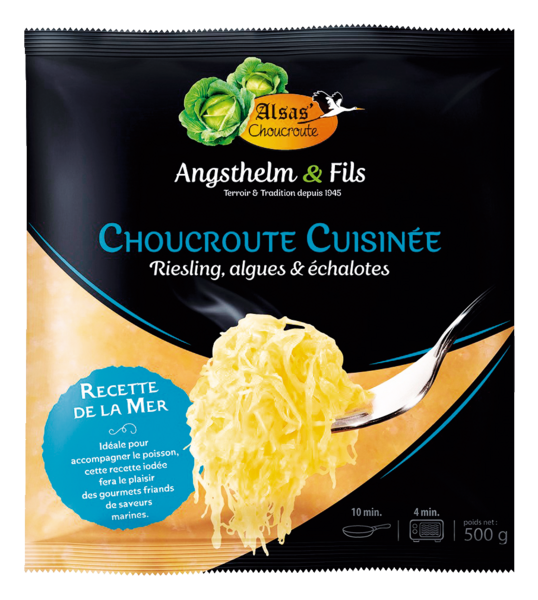CHOUCROUTE CUISINÉE AU RIESLING, AUX ALGUES ET ...