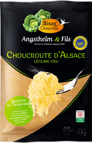 CHOUCROUTE CRUE D'ALSACE IGP 
