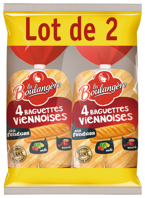 BAGUETTES VIENNOISES NATURE