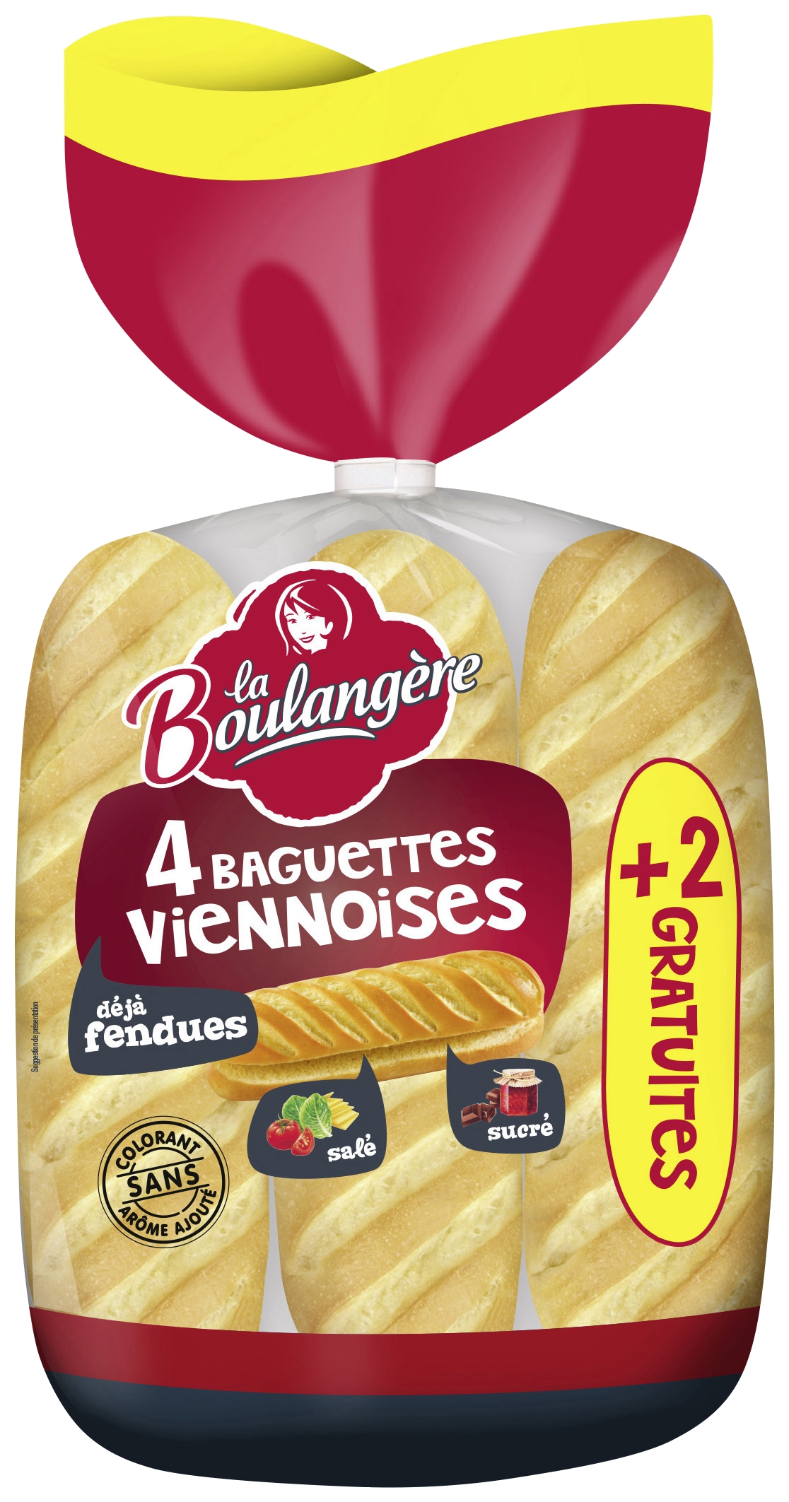 La Boulangère Baguettes viennoises La Boulangère code EAN 3760049795585 