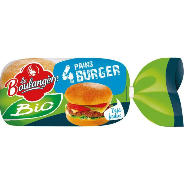 PAINS BURGER BIO LA BOULANGÈRE