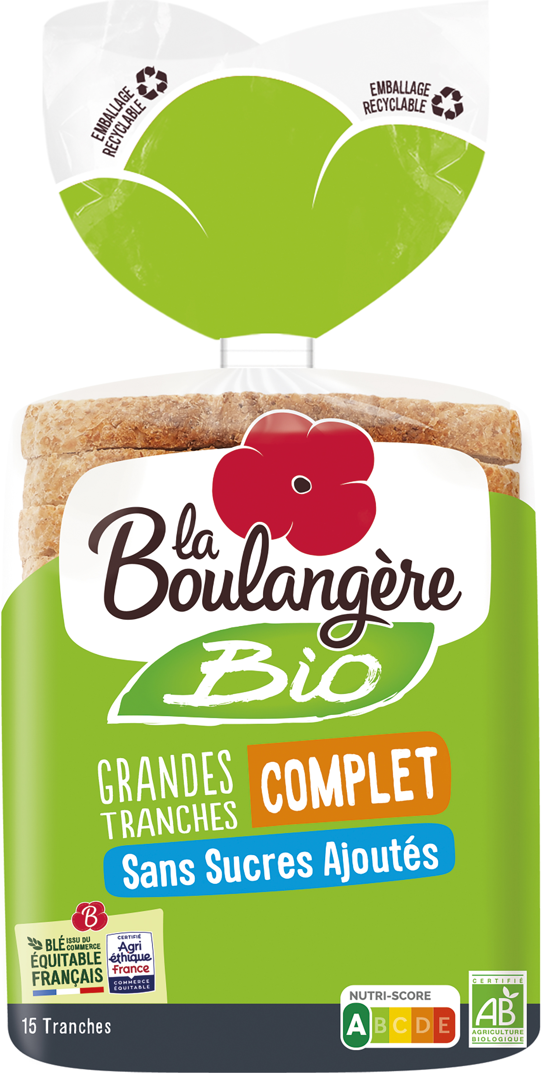 PAIN DE MIE COMPLET BIO