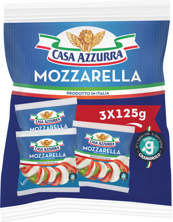  MOZZARELLA 18% MAT. GR.** “CASA AZZURRA” code EAN 3760056264548 