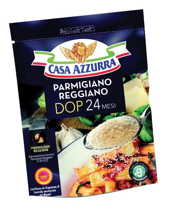  PARMIGIANO REGGIANO AOP*** 24 MESI 30% MAT.GR.** “CASA AZZURRA” code EAN 3760056265651 