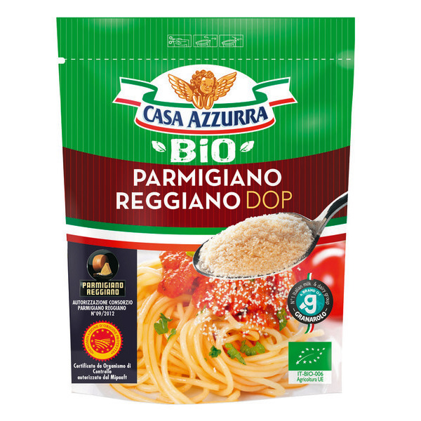 Parmigiano Reggiano râpé A.O.P. Bio 