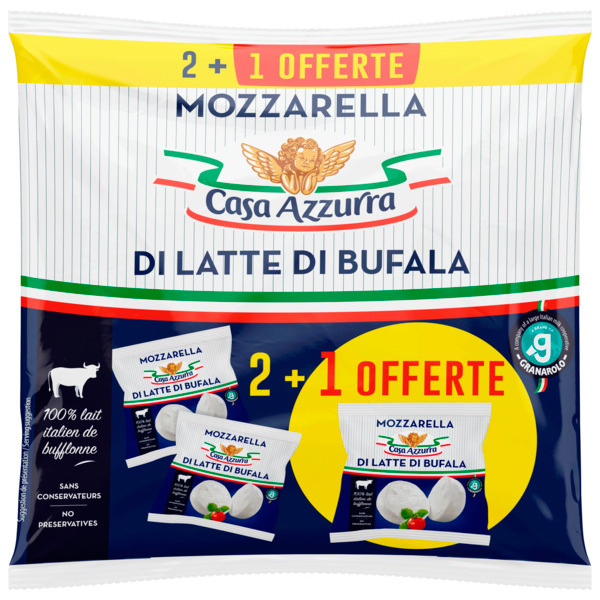  Mozzarella Di Latte Di Bufala Casa Azzura code EAN 3760056266269 