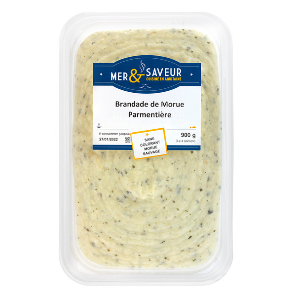 BRANDADE DE MORUE PARMENTIÈRE 
 3760056560015 MER & SAVEURS