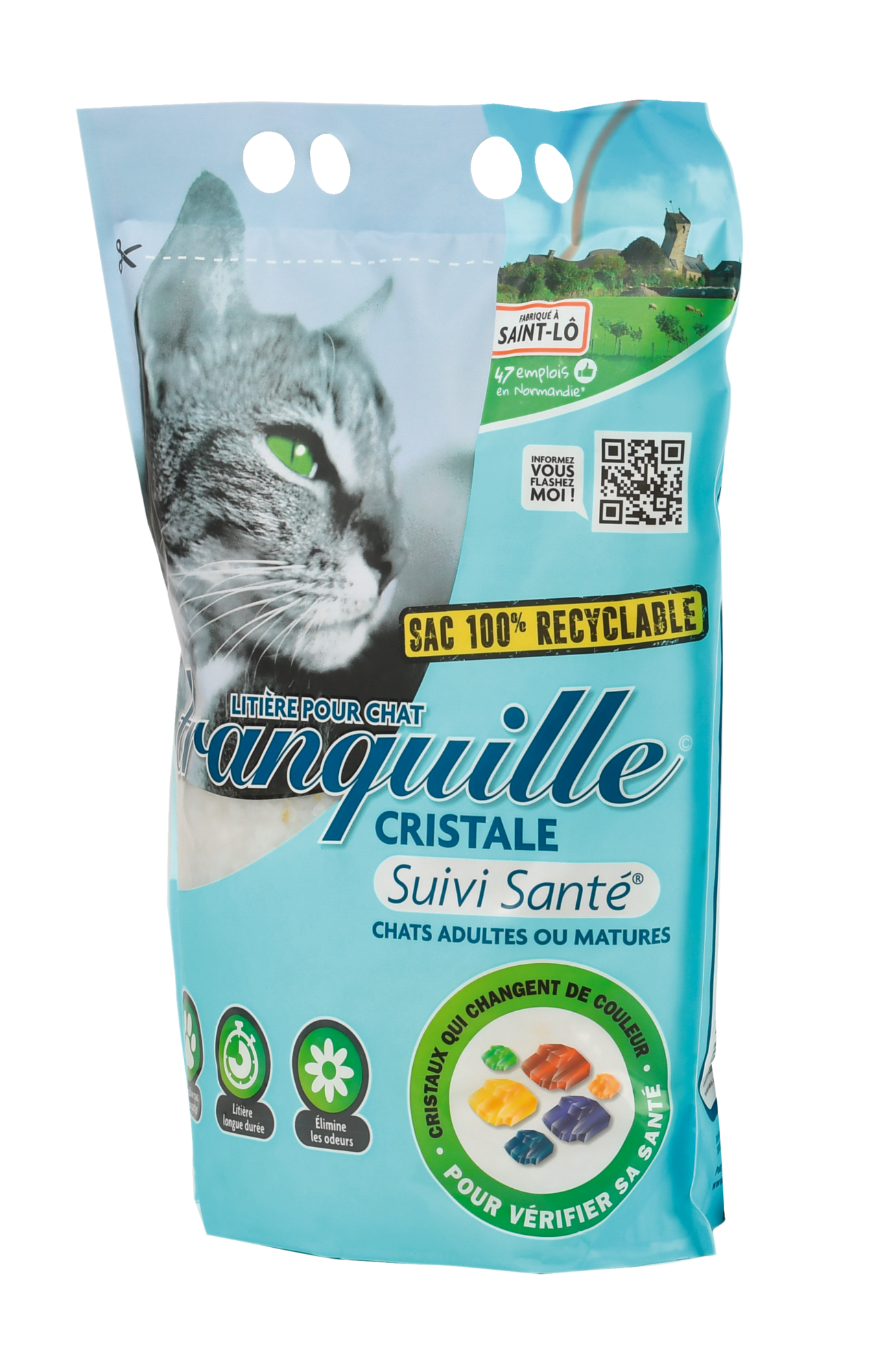 CARBONITE TRANQUILLE LITIÈRE TRANQUILLE CRISTALE code EAN 3760060014665 