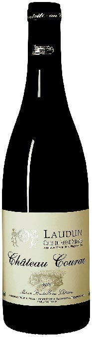 AOP(1) CÔTES DU RHÔNE VILLAGES LAUDUN CHÂTEAU COURAC 2016. 3760062940672 (3760062940672)