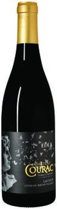  AOP(1) CÔTES DU RHÔNE VILLAGES LAUDUN CHÂTEAU COURAC “ÉOLE” 2017. code EAN 3760062941013 