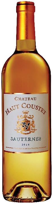 AOP(1) SAUTERNES CHÂTEAU HAUT COUSTET 2016. 3760063504613 (3760063504613)