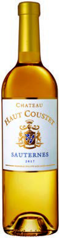 AOP(1) SAUTERNES CHÂTEAU HAUT COUSTET 2017. 3760063504712 (3760063504712)