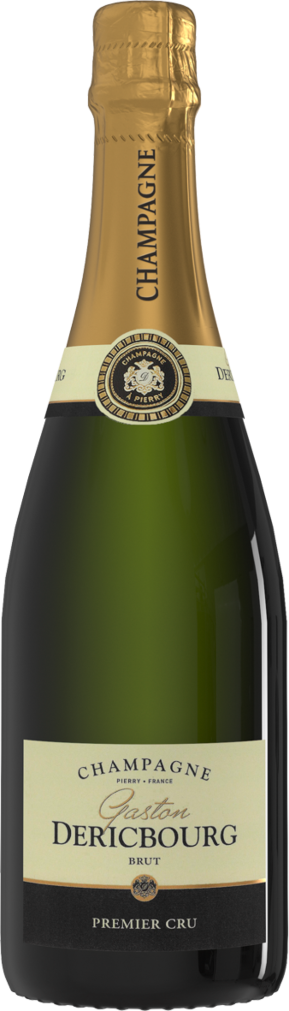 GASTON DERICBOURG AOP CHAMPAGNE PREMIER CRU
BRUT code EAN 3760064080338 