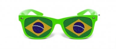 Générique Lunettes humoristiques vertes Brésil code EAN 3760064522265 