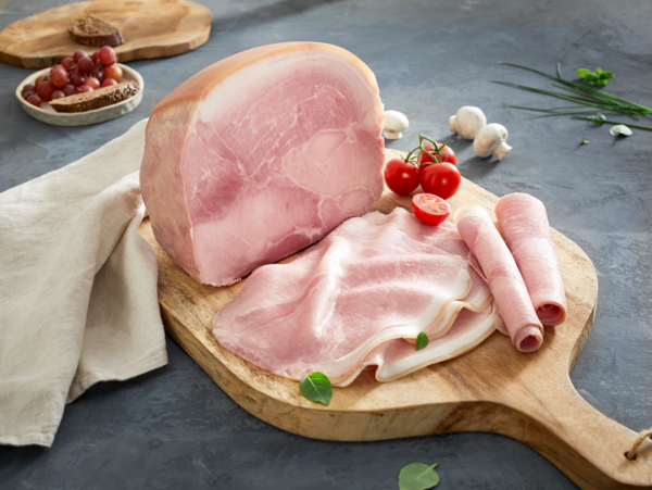 LARTIGUE ET FILS JAMBON CUIT SUPÉRIEUR AVEC COUENNE
SANS SEL NITRITÉ AJOUTÉ 
 code EAN 3760067666232 