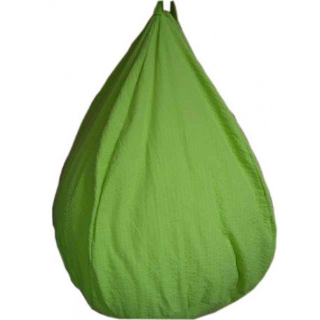 Pouf Poire Enfant vert gaufré pas cher FABRIQUE...