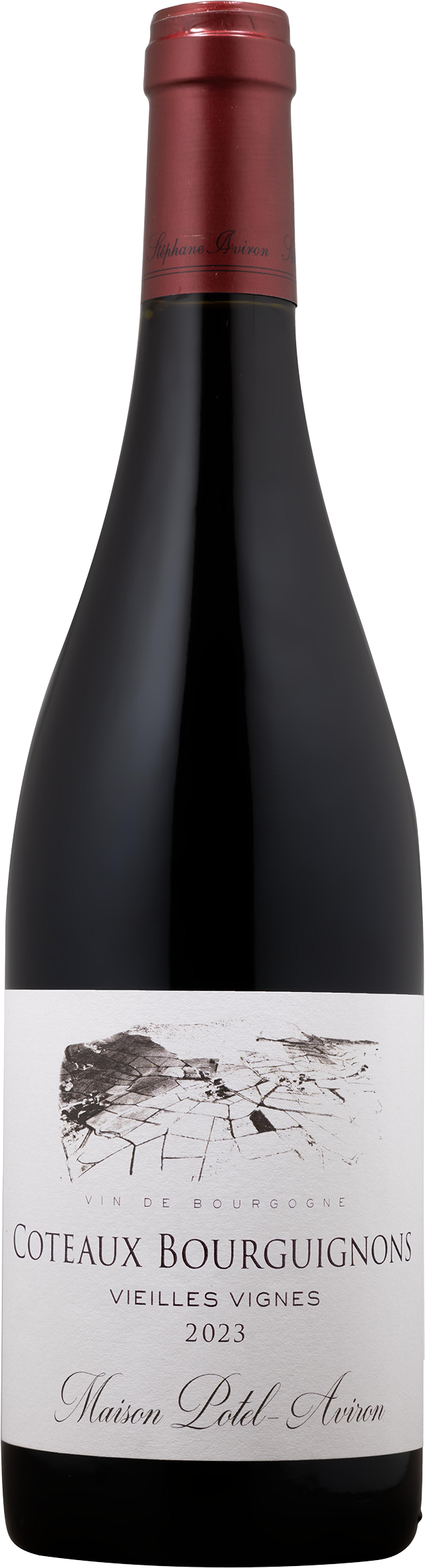 VIEILLES VIGNES MAISON POTEL - AVIRON AOP CÔTEAUX BOURGUIGNONS ROUGE code EAN 3760072230381 